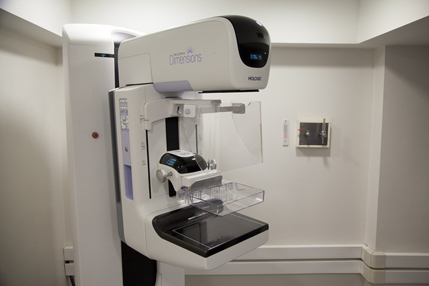 a 3D mammogram machine